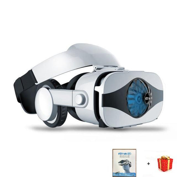Fiit 5F Helmet 3D VR Glasses Virtual Reality Headset For iPhone Android Smartphone Goggles Casque Smart Phone Android 3 D Lens