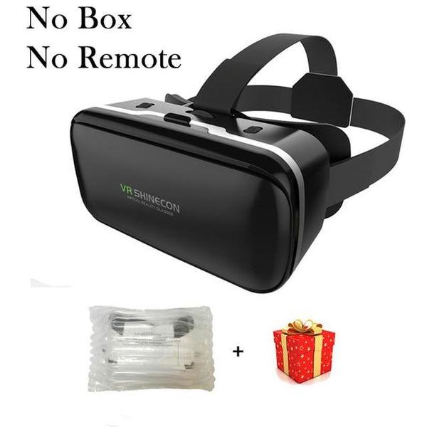 VR Shinecon 6.0 Casque Virtual Reality Glasses 3 D 3d Goggles Headset Helmet For iPhone Android Smartphone Smart Phone Lens Ios