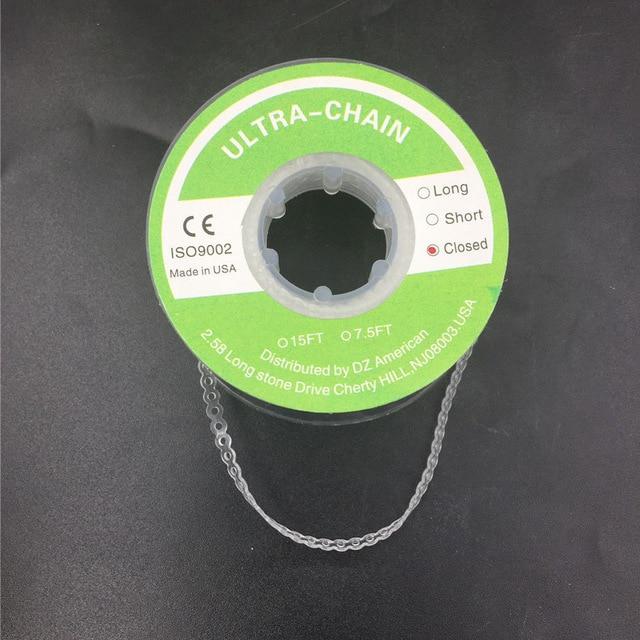 Dental Tool Orthodontic Elastic Clear Ultra Power Chain Rubber Band 3 Types Hot SALE