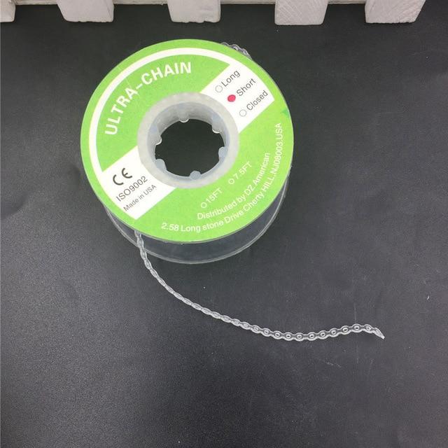Dental Tool Orthodontic Elastic Clear Ultra Power Chain Rubber Band 3 Types Hot SALE