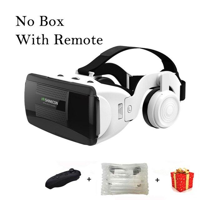 Shinecon G06EB Helmet 3D VR Glasses Virtual Reality Headset Lens For iPhone Android Smartphone Smart Phone Goggles Gaming 3 D