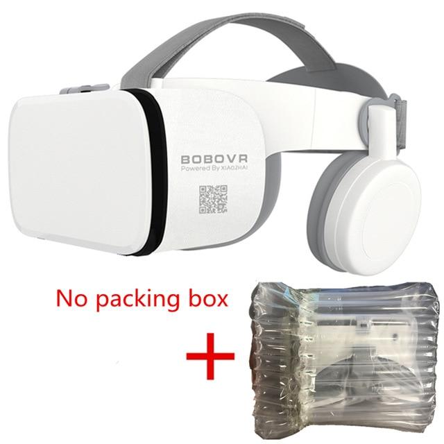 2019 Newest Bobo vr Z6 VR glasses Wireless Bluetooth Earphone VR goggles Android IOS Remote Reality VR 3D cardboard Glasses
