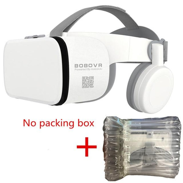 2019 Newest Bobo vr Z6 VR glasses Wireless Bluetooth Earphone VR goggles Android IOS Remote Reality VR 3D cardboard Glasses