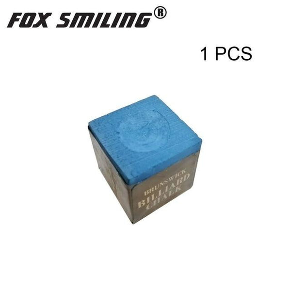 Fox Smiling Snooker Billiard Chalk Pool Cue Chalk Oil Dry Billiard No-slip Chalk Billar Table Chalk With Good Quality