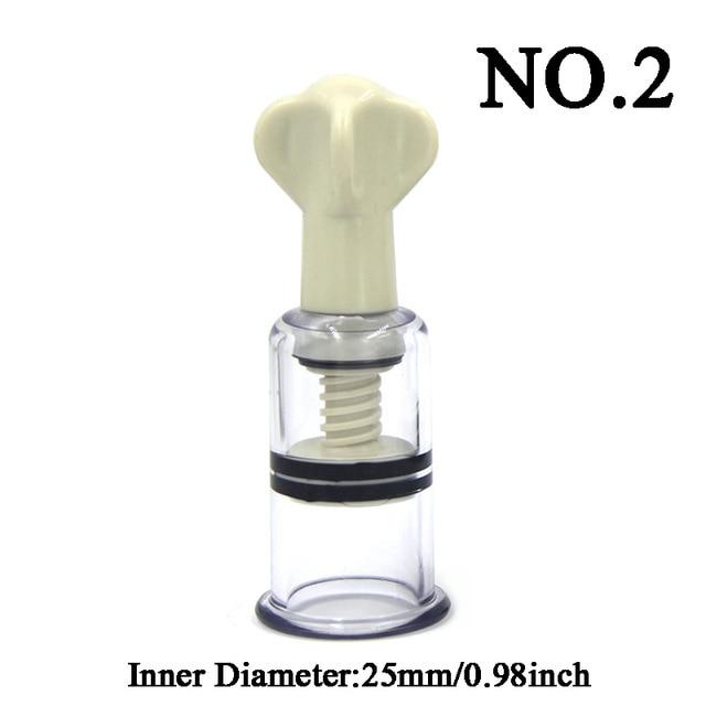 ORISSI 6 Size Female Breast Nipple Sucker Nipple Pussy Clitoris Massager Pump Sex Stimulator Enlarger Vibratinng Toys For Women