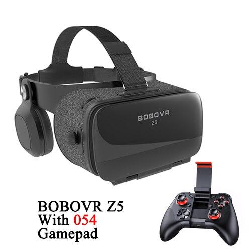 Original BOBOVR Z5 Immersive Virtual Reality Headset Stereo 3D Glasses VR Cardboard Helmet 120 FOV for 4.7-6.2' Smartphone
