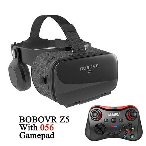 Original BOBOVR Z5 Immersive Virtual Reality Headset Stereo 3D Glasses VR Cardboard Helmet 120 FOV for 4.7-6.2' Smartphone