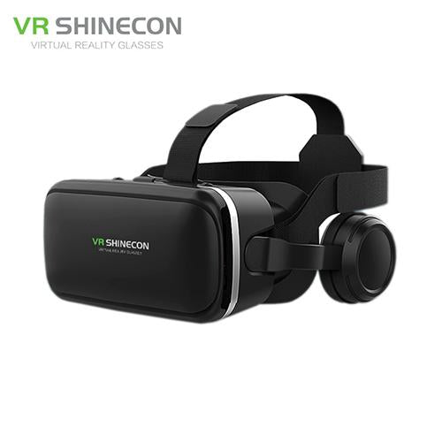Shinecon 6.0 Virtual Reality Smartphone 3D Glasses VR Headset Stereo Helmet VR Headset with Remote Control for IOS Android