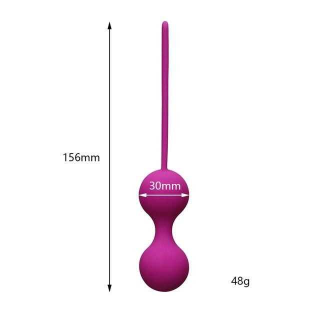 Safe Silicone Smart Ball Kegel Ball Ben Wa Ball Vagina Tighten Exercise Machine Vibrator Vaginal Geisha Ball Sex Toy for Women