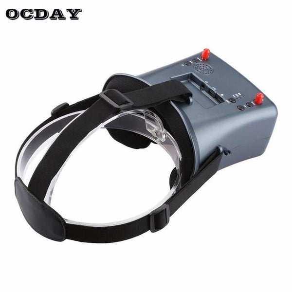 LS-008D 5.8G FPV Googles VR Glasses 40CH With 2000mA Battery DVR Diversity For RC Model High Quality 92% Transparent Lens Hobby