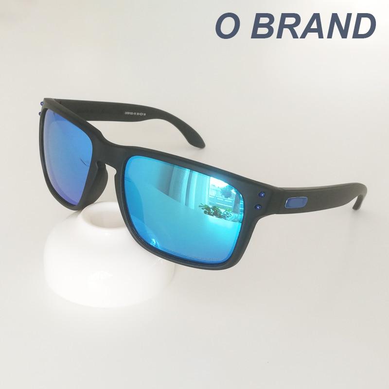 HOLBROOKer Retro Unisex Sunglasses Men Brand Designer Real Polarized UV400 lens Square Sun glasses for Sports Fishing driver vr