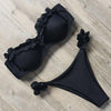RXRXCOCO Sexy Push Up Bikini Women Swimsuit 2019 Bandeau Beach Wear Brazilian Bikini Set Swimwear Bathing Suit Swimming Suits