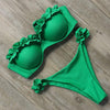 RXRXCOCO Sexy Push Up Bikini Women Swimsuit 2019 Bandeau Beach Wear Brazilian Bikini Set Swimwear Bathing Suit Swimming Suits