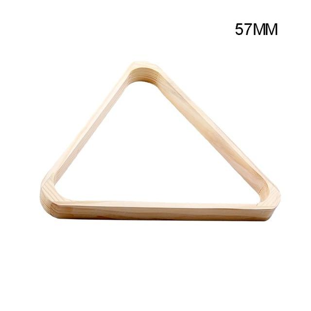 Billiards Wooden British / American Diamond Tripod 9 Ball Frame Snooker Billiard Ball Rack Frame Ball Club Sports Accessories