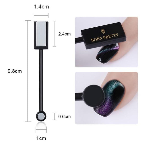 Magnetic Stick Nail Tools for Cat Eye Gel Polish Magnetic Pen Strong Magic 3D DIY Phantom Effect DIY Magnetic Board