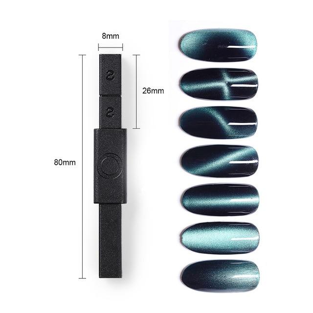 Magnetic Stick Nail Tools for Cat Eye Gel Polish Magnetic Pen Strong Magic 3D DIY Phantom Effect DIY Magnetic Board