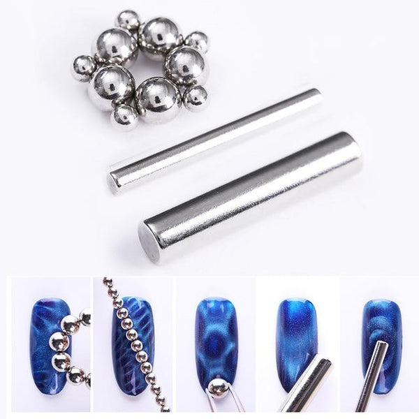 Magnetic Stick Nail Tools for Cat Eye Gel Polish Magnetic Pen Strong Magic 3D DIY Phantom Effect DIY Magnetic Board
