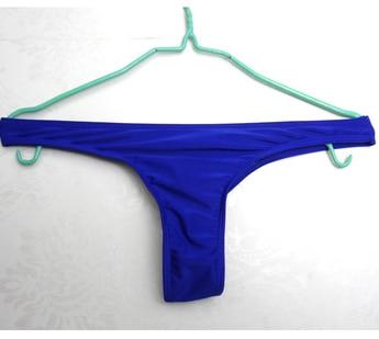8 Color Female Briefs Cut Out Thong Separates Summer Beach Bathing Suits Women Bikini Bottom Swimwear Swim Shorts