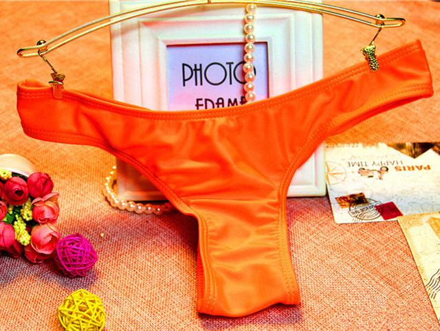 8 Color Female Briefs Cut Out Thong Separates Summer Beach Bathing Suits Women Bikini Bottom Swimwear Swim Shorts