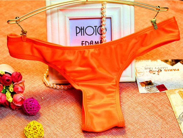 8 Color Female Briefs Cut Out Thong Separates Summer Beach Bathing Suits Women Bikini Bottom Swimwear Swim Shorts