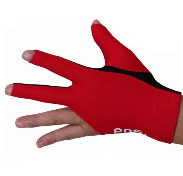 New Arrival PNS High Grade Billiard Glove Pool Snooker Left Right Hand Black Red Blue Color Professional Durable China 2019