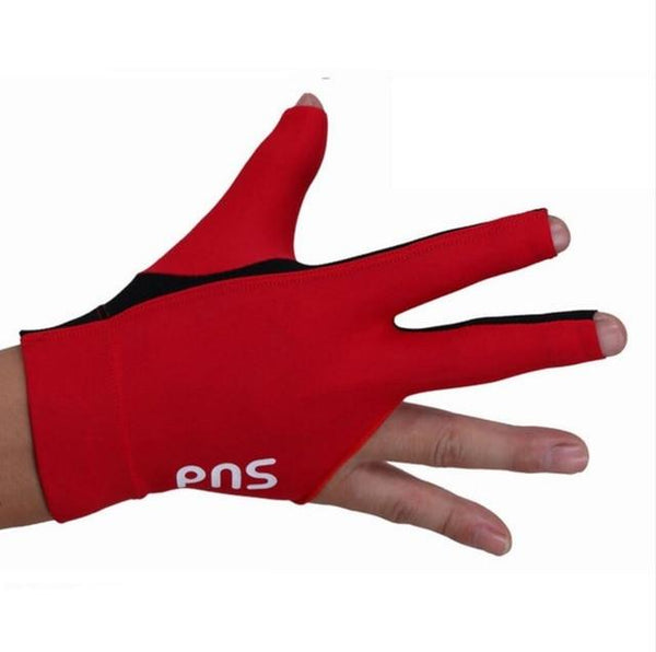 New Arrival PNS High Grade Billiard Glove Pool Snooker Left Right Hand Black Red Blue Color Professional Durable China 2019