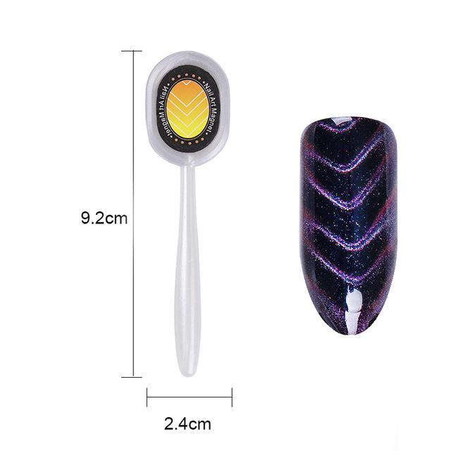 Magnetic Stick Nail Tools for Cat Eye Gel Polish Magnetic Pen Strong Magic 3D DIY Phantom Effect DIY Magnetic Board