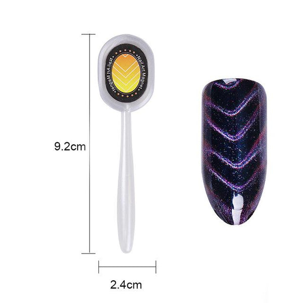 Magnetic Stick Nail Tools for Cat Eye Gel Polish Magnetic Pen Strong Magic 3D DIY Phantom Effect DIY Magnetic Board