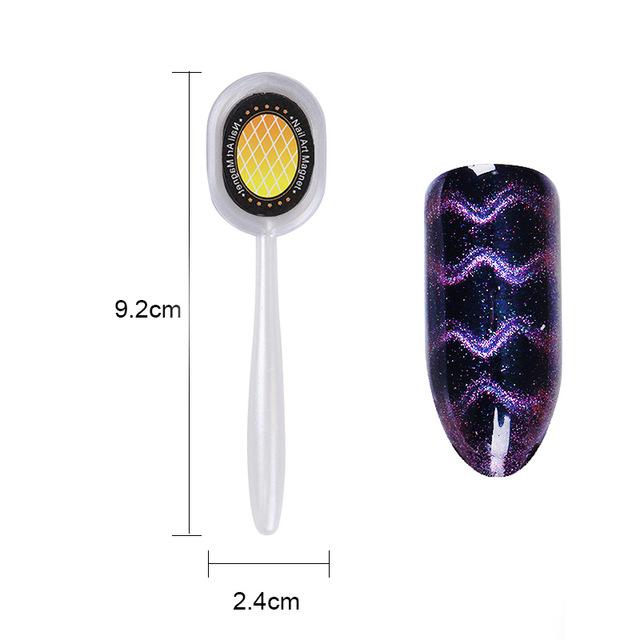 Magnetic Stick Nail Tools for Cat Eye Gel Polish Magnetic Pen Strong Magic 3D DIY Phantom Effect DIY Magnetic Board