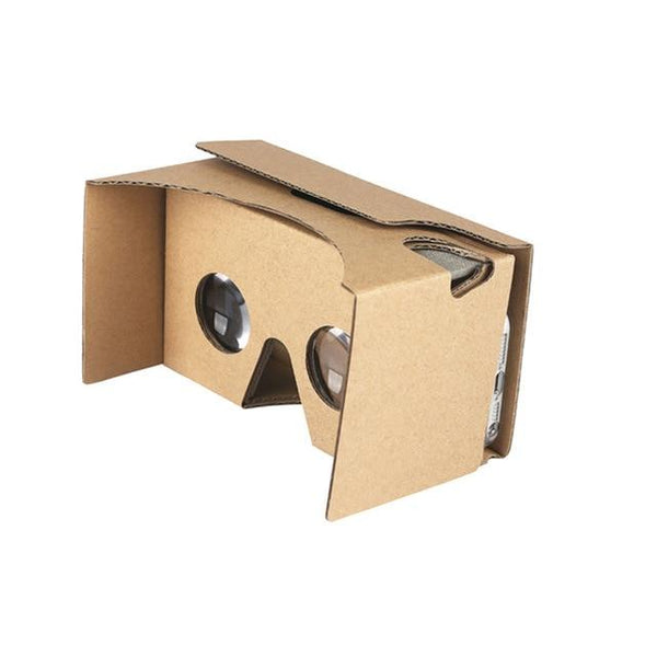 High quality DIY Magnet Cardboard Virtual Reality VR Mobile Phone 3D Viewing Glasses For 5.0" Screen VR 3D Glasses