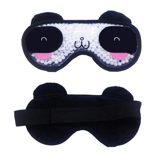 New Gel Eye Mask Reusable Beads for Hot Cold Therapy Soothing Relaxing Beauty Gel Eye Mask Sleeping Ice Goggles Sleeping Mask
