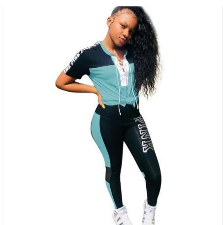 Pink Letters Print 2 Piece Set Women Plus Size Top And Pants Casual Outfit Sweat Suits Two Piece Sweatshirt Tracksuit