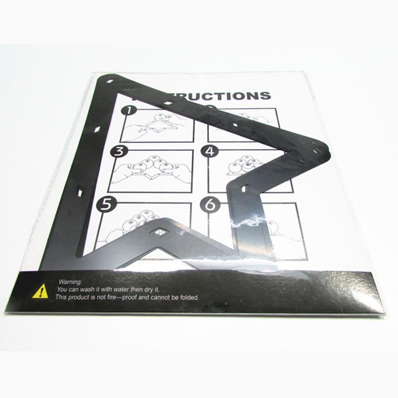 High Quality 6pcs 8 and 9 Ball Magic Rack Holder Billiard Table Pool Cue Accessory Black and White Color Hot Selling