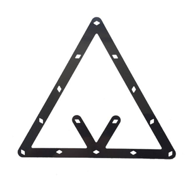 High Quality 6pcs 8 and 9 Ball Magic Rack Holder Billiard Table Pool Cue Accessory Black and White Color Hot Selling