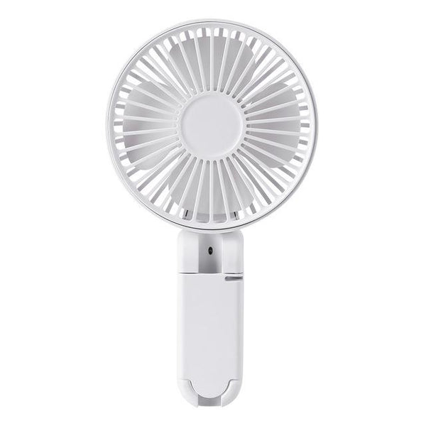 Portable clip umbrella small fan mute handheld USB charging folding portable student dormitory clip fan