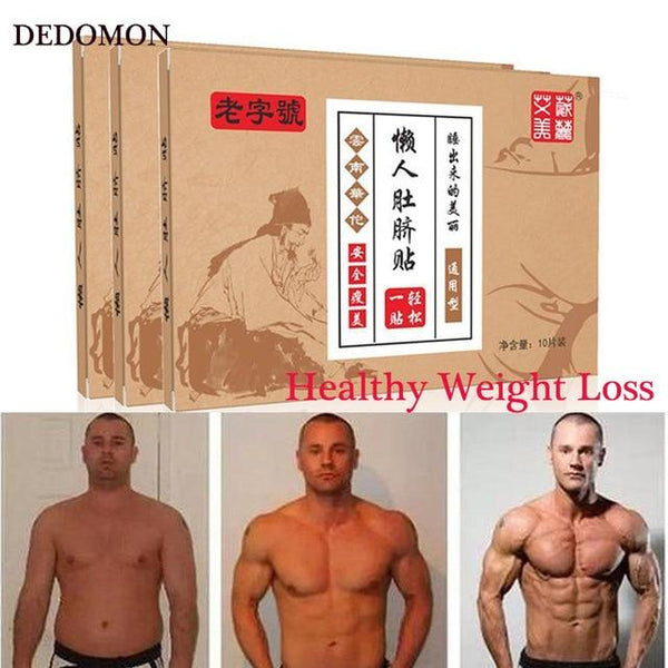 2019 Chinese Medicine Slimming Diets Patch 10pcs/Bag Weight Loss Strongest Slim Patch Pads Detox Adhesive Sheet Face Lift Tool