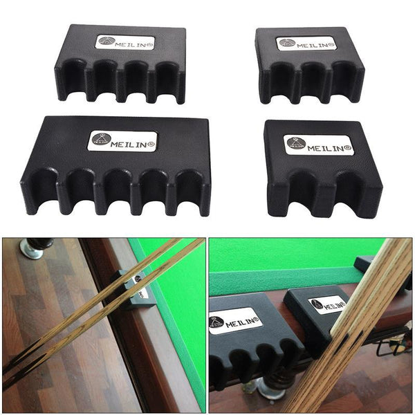 Portable Billiards Pool Cue Stick Holder Stand Rest 2/3/4/5 Size Black Snooker Table Wall Mount Hanging Professional Rack Holder
