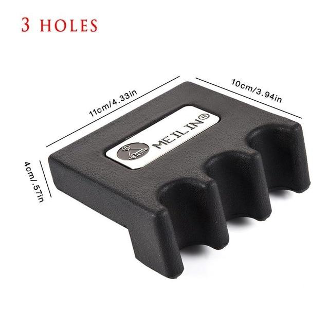 Portable Billiards Pool Cue Stick Holder Stand Rest 2/3/4/5 Size Black Snooker Table Wall Mount Hanging Professional Rack Holder