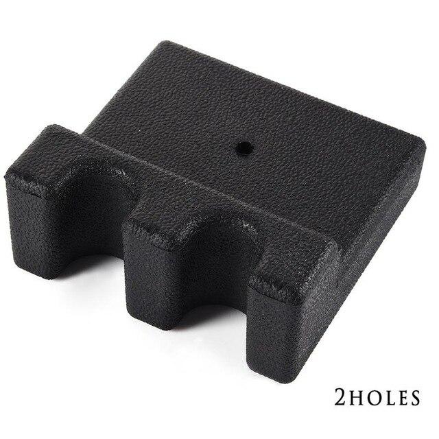 Portable Billiards Pool Cue Stick Holder Stand Rest 2/3/4/5 Size Black Snooker Table Wall Mount Hanging Professional Rack Holder