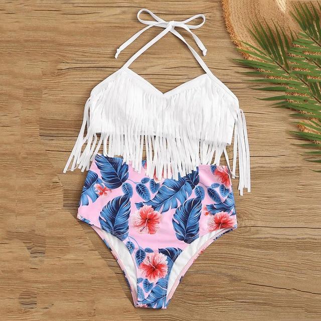 2019 Women Bikini Women's Two Piece Print Sexy Split Swimsuit Bikini Swimsuit Beachwear swimming suit maillot de bain femme #F
