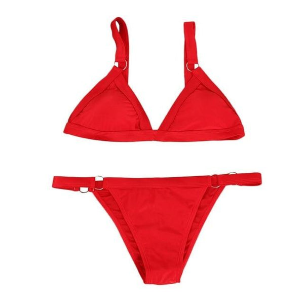 Women Sexy High Cut Two Piece Swimsuit Funny Bathing Suit Monokini Swimwear Swimming Suit For Women Bikini 2019