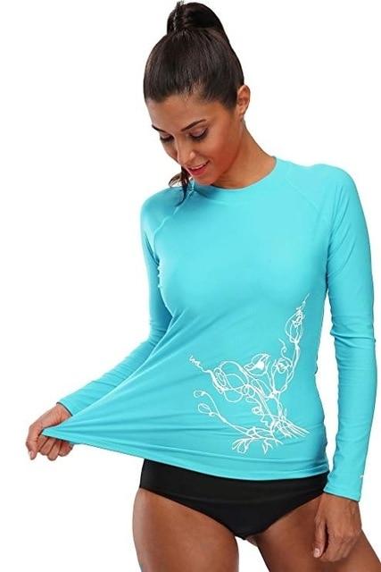 2019 Plus Size Tankini Swimming Suit 5XL Tow Piece Long Sleeve Loose Swimsuit Women's Separate Bikini Waist Push Up Swimwear