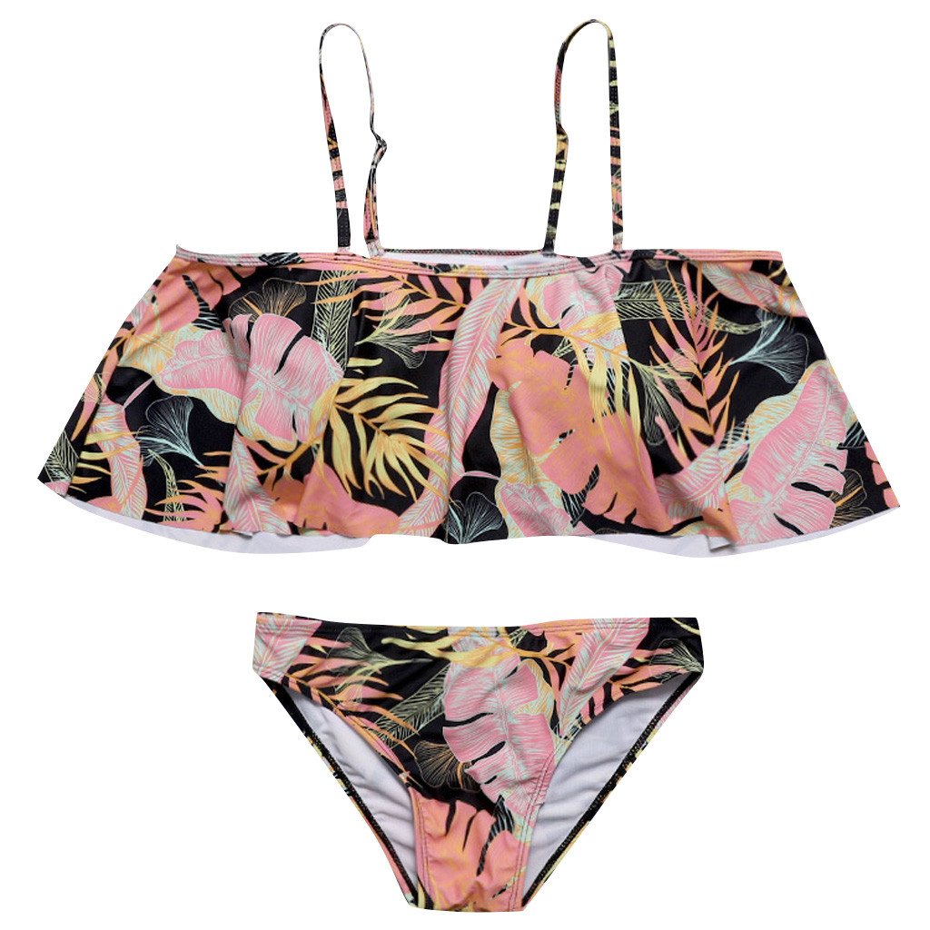 2019 Sexy Bikini Women Swimwear Ruffle Swimsuit Brazilian Bikini Set off the shoulder Bathing Suit Beachwear Swim Suit Summer