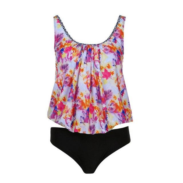 Summer Women Bikini Set Push UP Printed Monokini Bikinis Plus Size Swimming Suit Bathing Suit