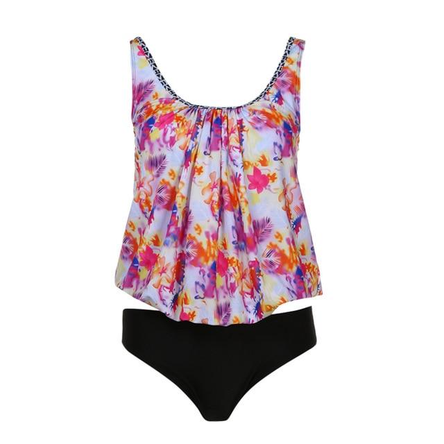 Summer Women Bikini Set Push UP Printed Monokini Bikinis Plus Size Swimming Suit Bathing Suit