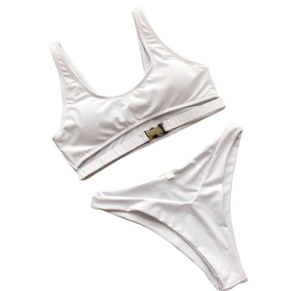 Swimwear Women Bikini 2019 Mujer High Waist Swimsuits Ruffles Bikinis Swimming Suit For Womens Tankinis Bathing Suits Biquini