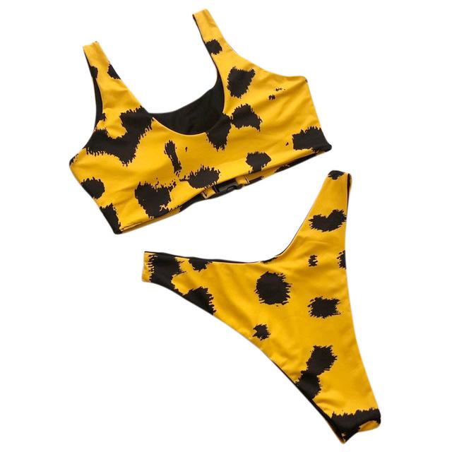 Swimwear Women Bikini 2019 Mujer High Waist Swimsuits Ruffles Bikinis Swimming Suit For Womens Tankinis Bathing Suits Biquini