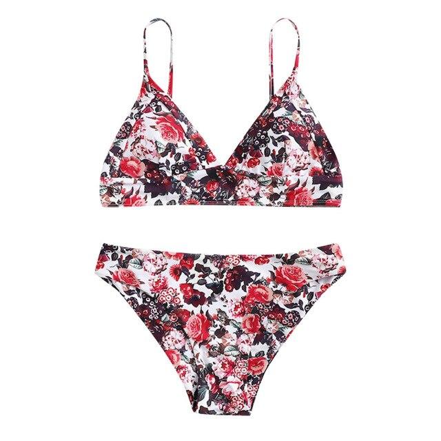 2019 Sexy Bikini Swimwear Women Swimsuit Push Up Biquini Bathing Suit Brazilian Bikinis Summer Print BeachWear Swim Suit Female