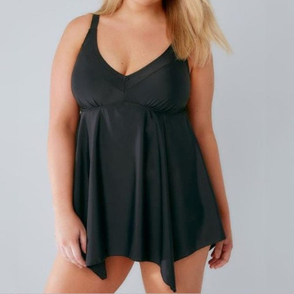 Women Two Pieces Bathing Suits Top Ruffled With High Waisted Bottom Bikini Set swimsuit woman 2019 two piece Tankins swim suit