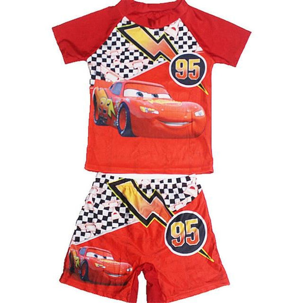Kids Girl Swimsuit 2019 Baby Boy Cartoon Printing Swim Suit Girls Two Pieces Swim Short Boy Beach Swimsuit For Baby Boy